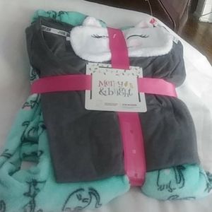 Joe Boxer 3 Piece Plush Pajama Set